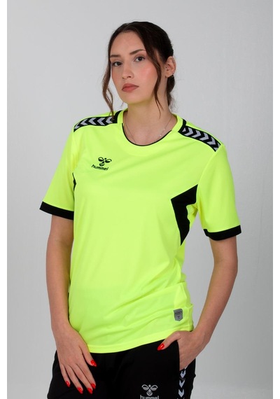 Hummel Otantik Antrenman Tişört Neon Sarı