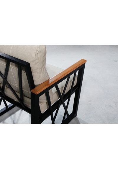 Tu Tienda Açelya Bahçe Balkon Mutfak Takimi,krem Gümüş
