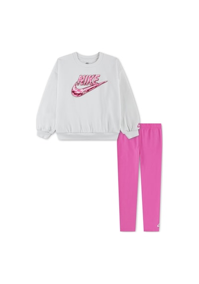 Nike Nıke Fleece Crew Flare Leggıng Kız Çocuk Tayt&sweatshirt Takım 36p286 Afn