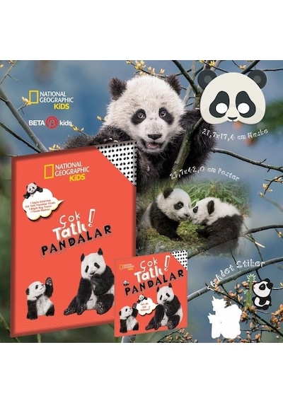 Çok Tatlı Pandalar - National Geographic Kids - Crispin Boyer - Beta Kids