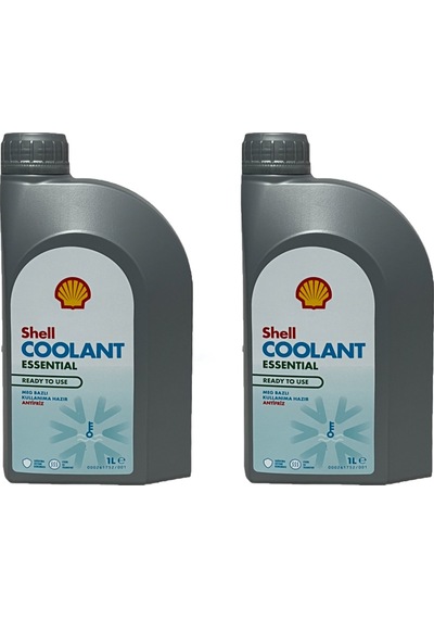 Shell Coolant Essential 4 Mevsimlik Mavi Antifriz 1 Litre 2 Adet