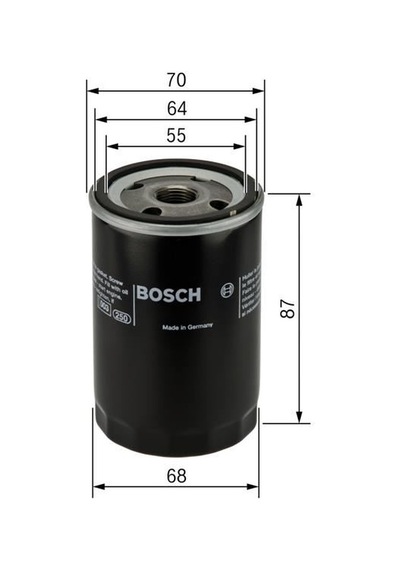 BOSCH 1987435105 STANDART POLEN FİLTRESİ