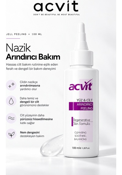 Atopik Ve Hassas Ciltler İçin Jel Peeling 100 ML
