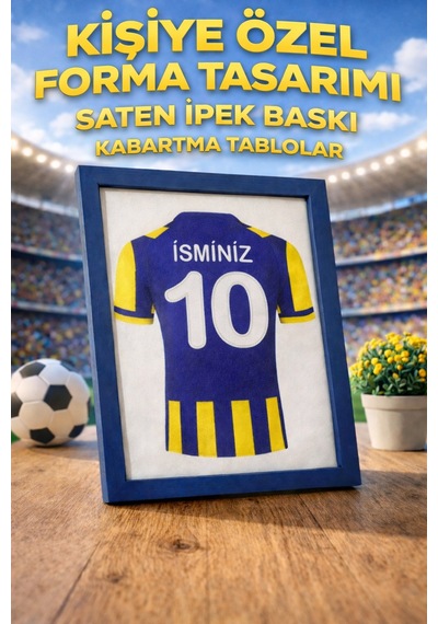 Kişiye Özel Sarı Lacivert İsimli Numaralı Forma Tasarım Lacivert Ahşap Çerçeveli Tablo Lacivert - 864954660 Lacivert Kişiye Özel Sarı Lacivert İsimli Numaralı Forma Tasarım Lacivert Ahşap Çerçeveli Tablo Lacivert - 864954660 Lacivert