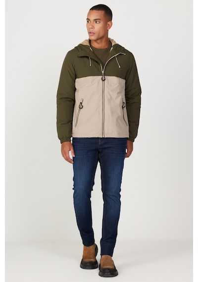 Ac&Co / Altınyıldız Classics Erkek Bej Hakı Standart Fit Normal Kesim Dik Yaka Yan Cep Mont Bej - Haki Ac&Co / Altınyıldız Classics Erkek Bej Hakı Standart Fit Normal Kesim Dik Yaka Yan Cep Mont Bej - Haki