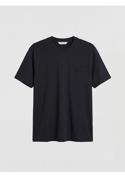Lcw Vision Lacivert %100 Pamuk Regular Fit Basic Cepli Tişört