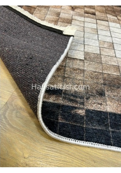 Salerno Çamaşır Makinesinde Yıkanabilir Kilim Halı Hs1039 Çok Renkli