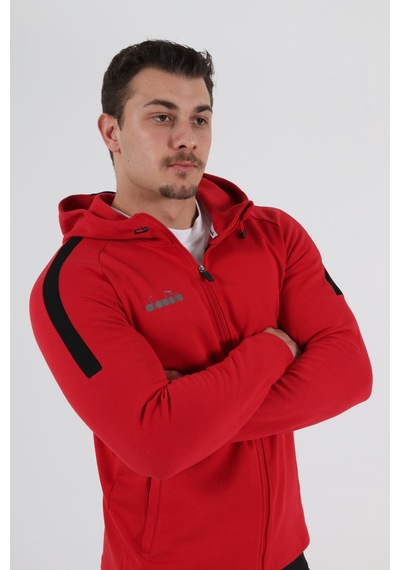 Diadora Venüs Kapşonlu Sweat Kırmızı