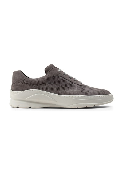 Deery Hakiki Süet Gri Sneaker Erkek Ayakkabı - 01879Mgrıc01 Gri