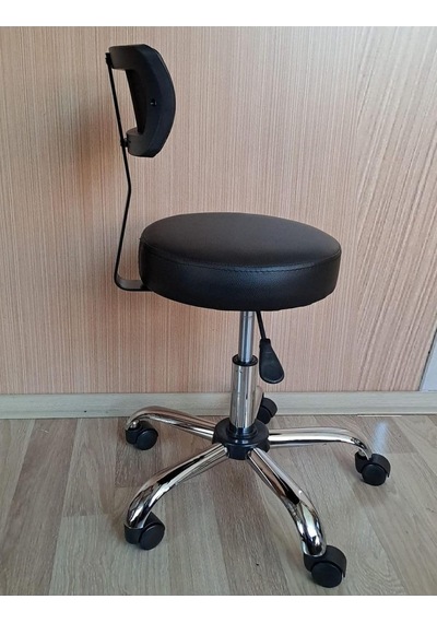 Çocuk Odası Çalışma Taburesi Metal Ayak Tekerlekli Döner Sırt Dayamalı Ofis Çalışma Koltuğu Diğer