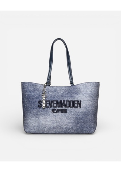 Steve Madden Bcocos Denım Kadın Denim Omuz Çantası Bcocos Mavi