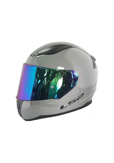 Ls2 Rapid 2 Full Face Motosiklet Kaskı Gökkuşağı Vizörlü Beyaz