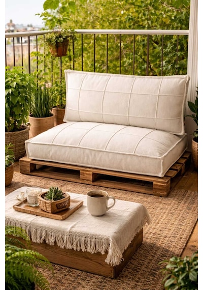 Serenity Krem Palet Minderi 60 100 Ekru