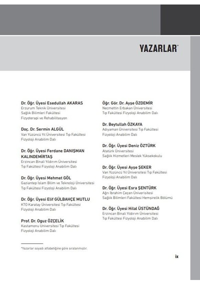 Sağlık Bilimlerinde Fizyoloji Ders Kitabı- Nobel Tıp Kitabevleri
