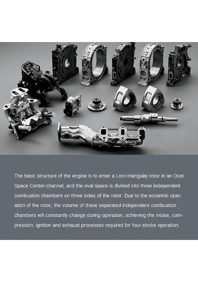 Rotary Motor Simülasyonu Dıy Model Kit Metal Mekanik Motor
