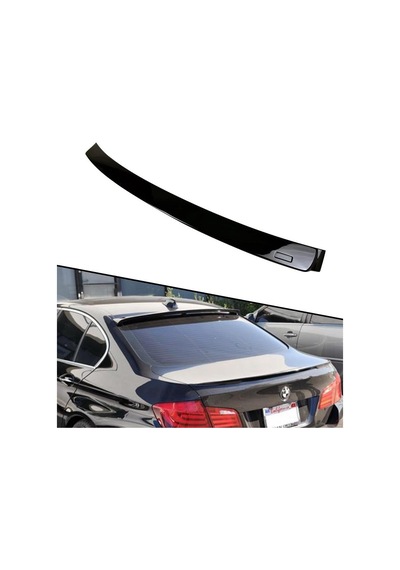 Bmw 5 Serisi F10 Cam Üstü Spoiler Piano Black 2011-2018