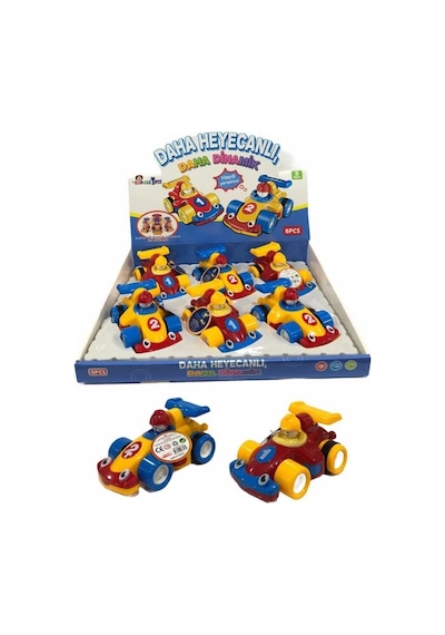 Cnl-1111 Kırılmaz Formula Araba -cnl Kırmızı