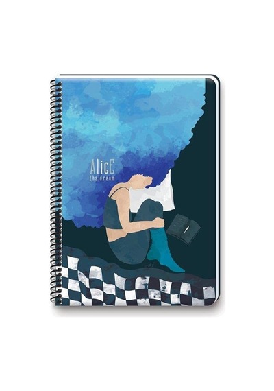 Keskin 179981 Defter A5 Alice Spr.sert 80 Yaprak Kar.410462
