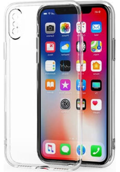 Apple Uyumlu iPhone X Xs Kilif Seffaf Silikon Kamera Korumali 3D Tipali 390780800