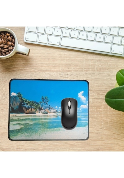 Durukar 25x32 Cm Küçük Boy Mouse Pad Manzara Ada