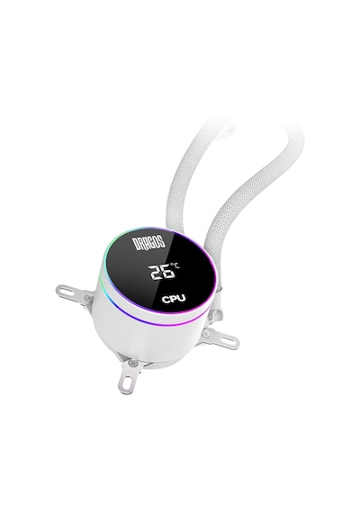 Dragos Frostbite 360 White Argb Digital 360mm Intel-amd Uyumlu Sıvı Soğutucu 360 MM