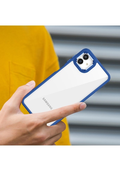 Galaxy A04e Kılıf Zore Flora Kapak Lila