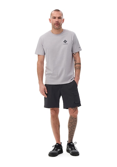 Columbia Csc M Stacked Gem Ss Tee Erkek Kısa Kollu Tişört Cs0481 Gri