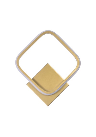 Nemo Modern Tasarım Eskitme Gold Renk Gün Işığı Ledli Banyo - Mutfak - Salon Ledli Duvar Tekli Aplik Eskitme Eskitme