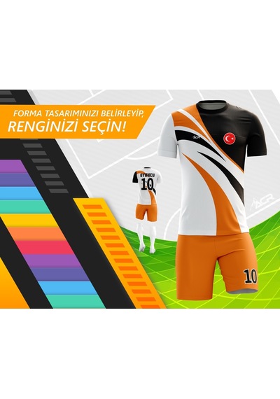 Acr Giyim Kişiye Özel Futbol Forması - Dizayn : Lale