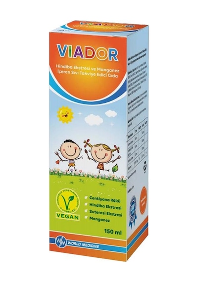 Viador Hindiba Eki Ve Manganez İçeren Takviye Edici Gıda 150 ML