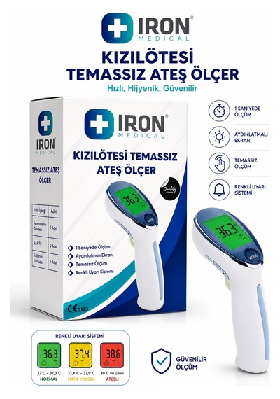 Iron Yk-ırt2 Temassız Ateş Ölçer