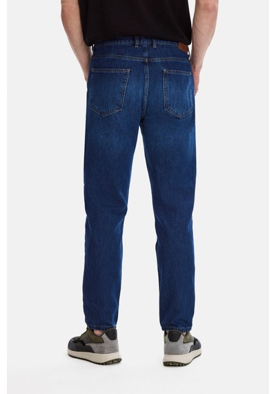 Backandbond Lacivert Tapered Fit Denim Pantolon Çok Renkli
