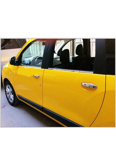 Dacia Lodgy Krom Cam Çıtası 4 Prç. 2012 Üzeri P. Çelik