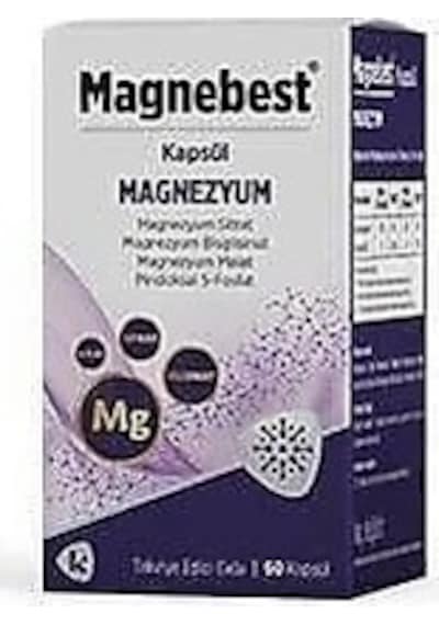 Magnebest Magnezyum 60 Kapsül