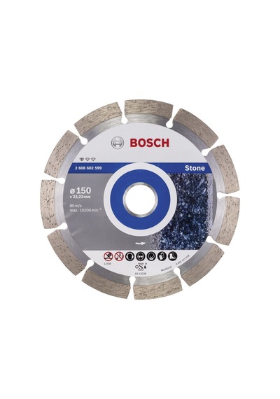 Bosch 150 mm Granit ve Doğal Taş Kesme Diski Standart 2608602599