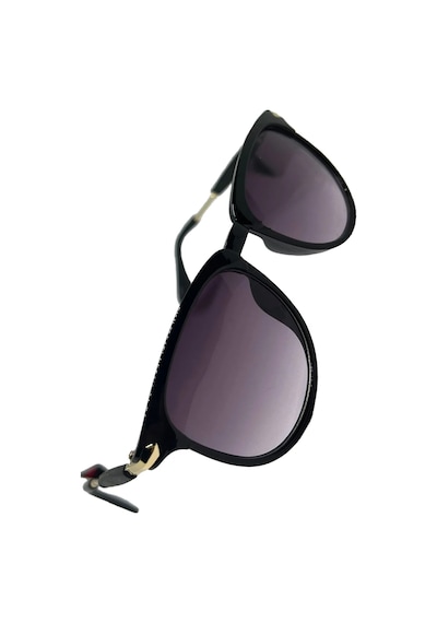 Thentech Mor Cam Yeni Sezon Polarize Unisex Güneş Gözlüğü K122 Siyah