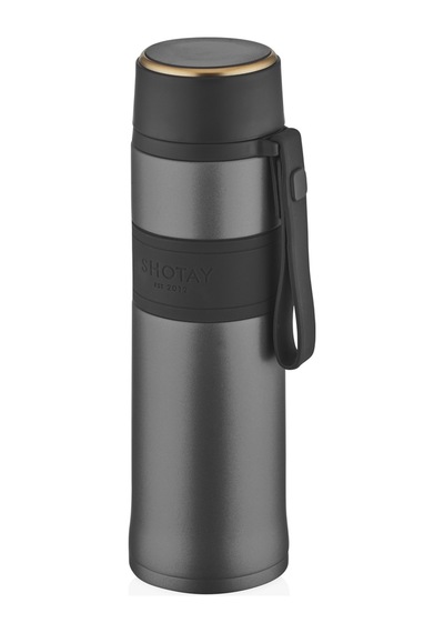 Shotay Çelik Unisex Termos M 420 Ml. Sht-st-8033-2 Siyah