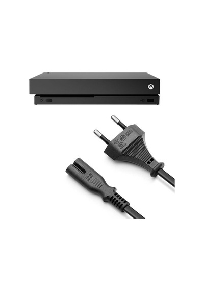 Xbox One X Güç Kablosu 1.5m Xbox One S X Uyumlu Xbox Güç Kablosu Yedek Parça