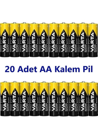 Varta Superlife 2006 Aa Kalem Pil 20'li