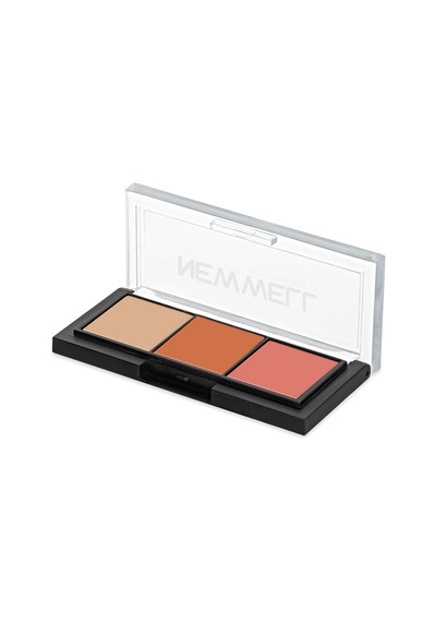 New Well Porcelain Make Up Far Paleti 3'lü No: 01