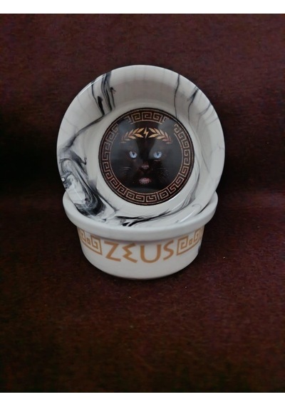 Raccoon Olimpos Serisi Zeus Seramik Mama Ve Su Kabı 300ml