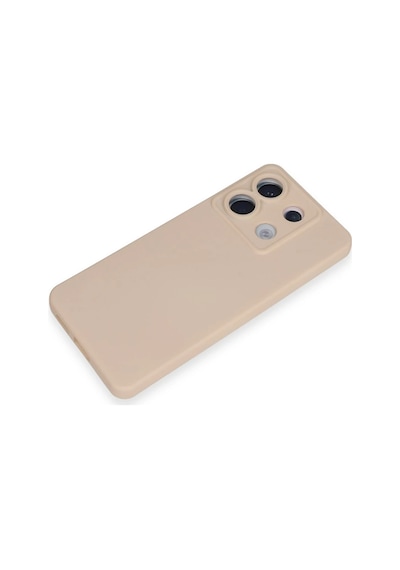 Gld-spt- Newface Xiaomi Redmi Note 13 Pro 5g Kılıf Nano İçi Kadife Silikon - Pudra