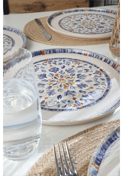 Keramika Sapphire Nordic Servis Tabağı 28 Cm 6 Adet 22743