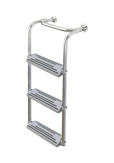 Foldable Ladder.Inox 316.3 Steps 90⁰- 180⁰