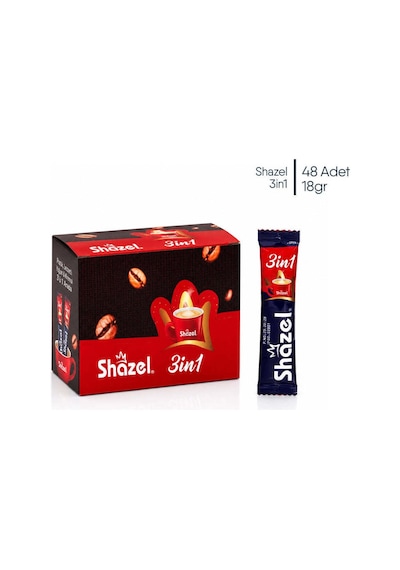 Shazel 3'ü 1 Arada 18 Gr 48'li X 2 Adet Hazır