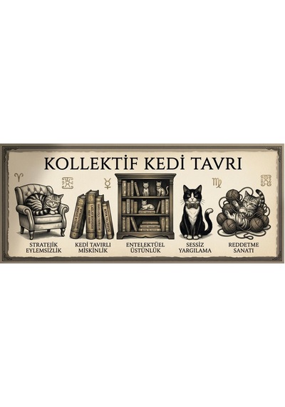 Kupa Bardak - Kitap Severlere Özel Hediyelik Seramik Kupa Beyaz - Desenli