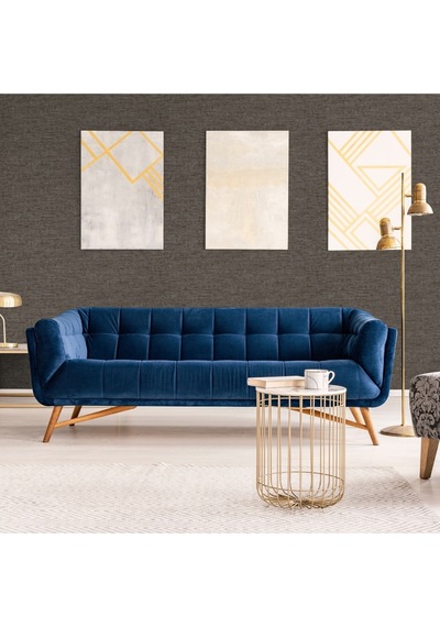 Adawall Muse Koleksiyonu- 25108-7 Kahverengi Taş Görünümlü Duvar Kağıdı 1.06x15.6m, 16.5m²