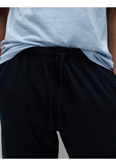 Marks & Spencer Saf Pamuklu Pijama Takımı T07000539 Mavi Marks & Spencer Saf Pamuklu Pijama Takımı T07000539 Mavi