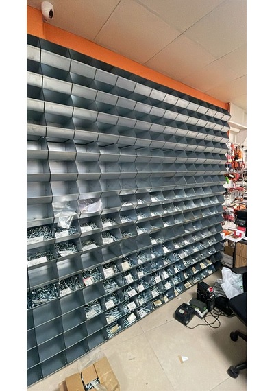 Zargana 10 Adet 4 Gözlü Modüler Galvanizli Metal Avadanlık Seti - Ekonomik Paket