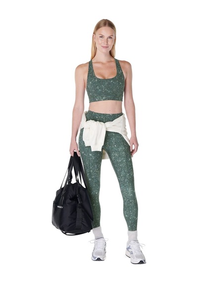 Sweaty Betty Sweaty Betty Super Soft Reversible Kadın Yeşil Yoga Bra 44051 Yeşil